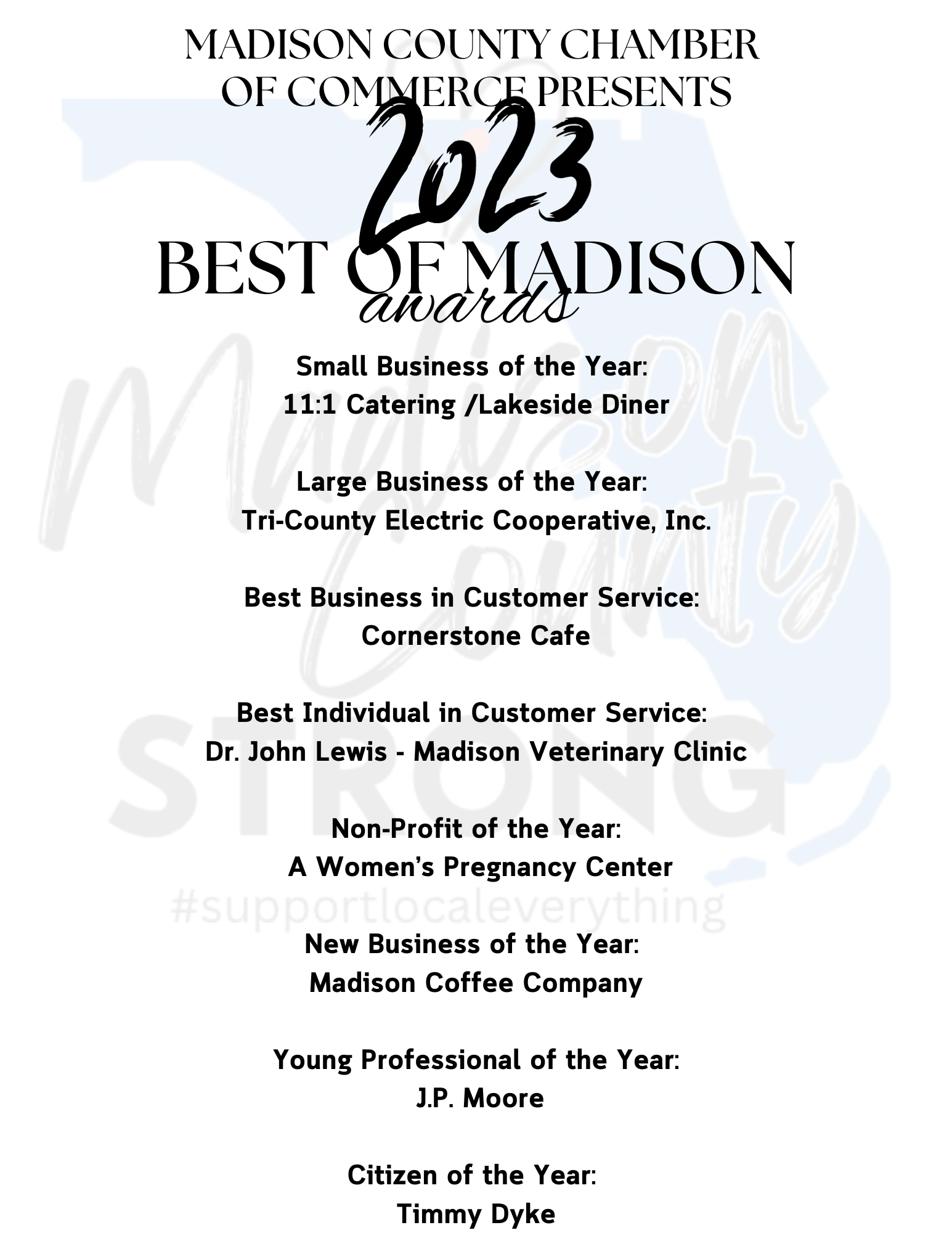 Best of Madison 2023 Winners
